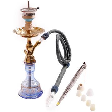 Luna Shisha Komplettset - Small Tradi (light blue)