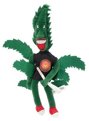 Bob Smokewear Marihuana Plüschfigur 45cm