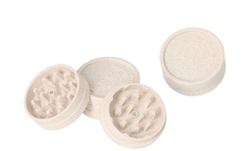 The Bulldog Eco Grinder (2-teilig) in Weiß/Beige
