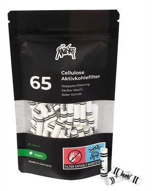 Kailar Cellulose Aktivkohle-Filter Slim ø 5,9mm, weiß