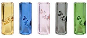 Breite Glastips bunt – Ø12mm