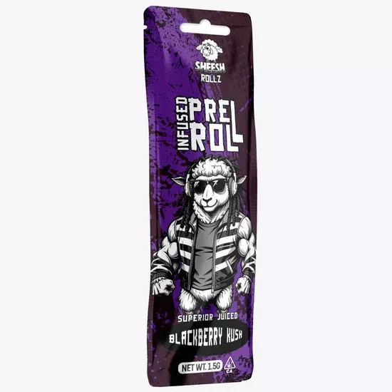 Sheesh Pre-Rolls | 98% Superior | Blackberry Kush (1 Stk.)